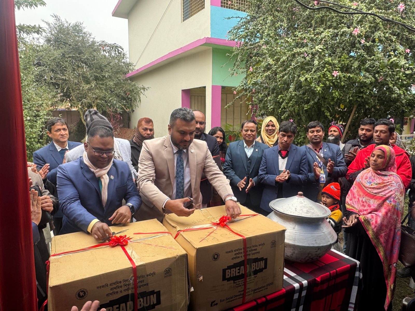 School Feeding Visit Adc