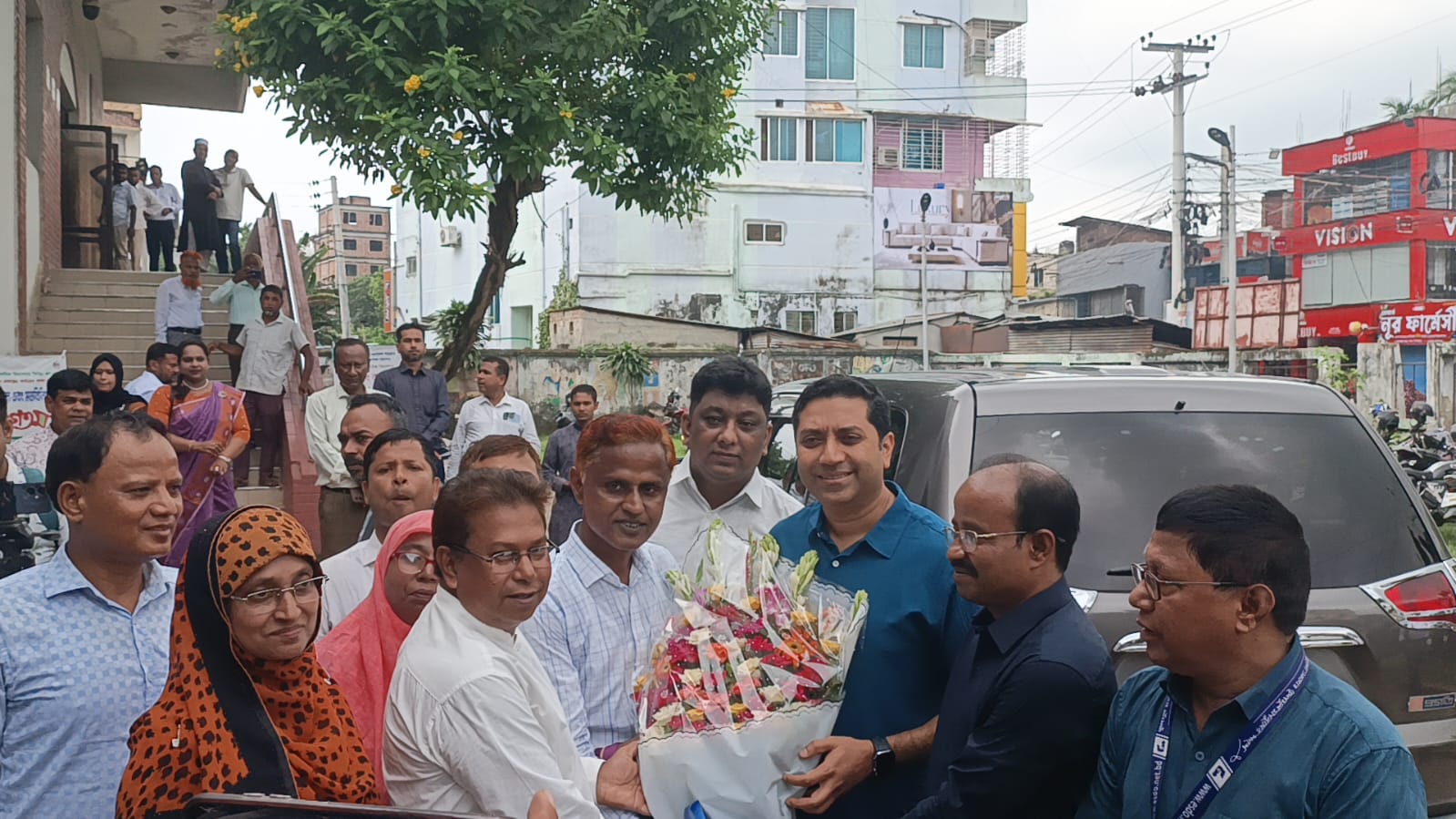 Education Deputy Minister Visit Dinajpur